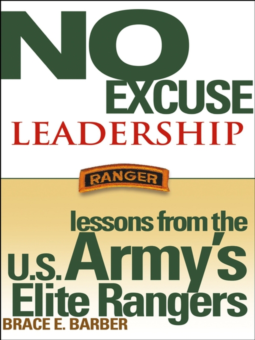Title details for No Excuse Leadership by Brace E. Barber - Available